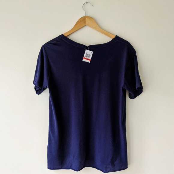 🌼 Recycled Karma Miller Lite Beer Graphic Tee in Navy, XS NWT - Picture 4 of 5